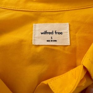 Aritzia Wilfred Free “Relaxed Shirt”